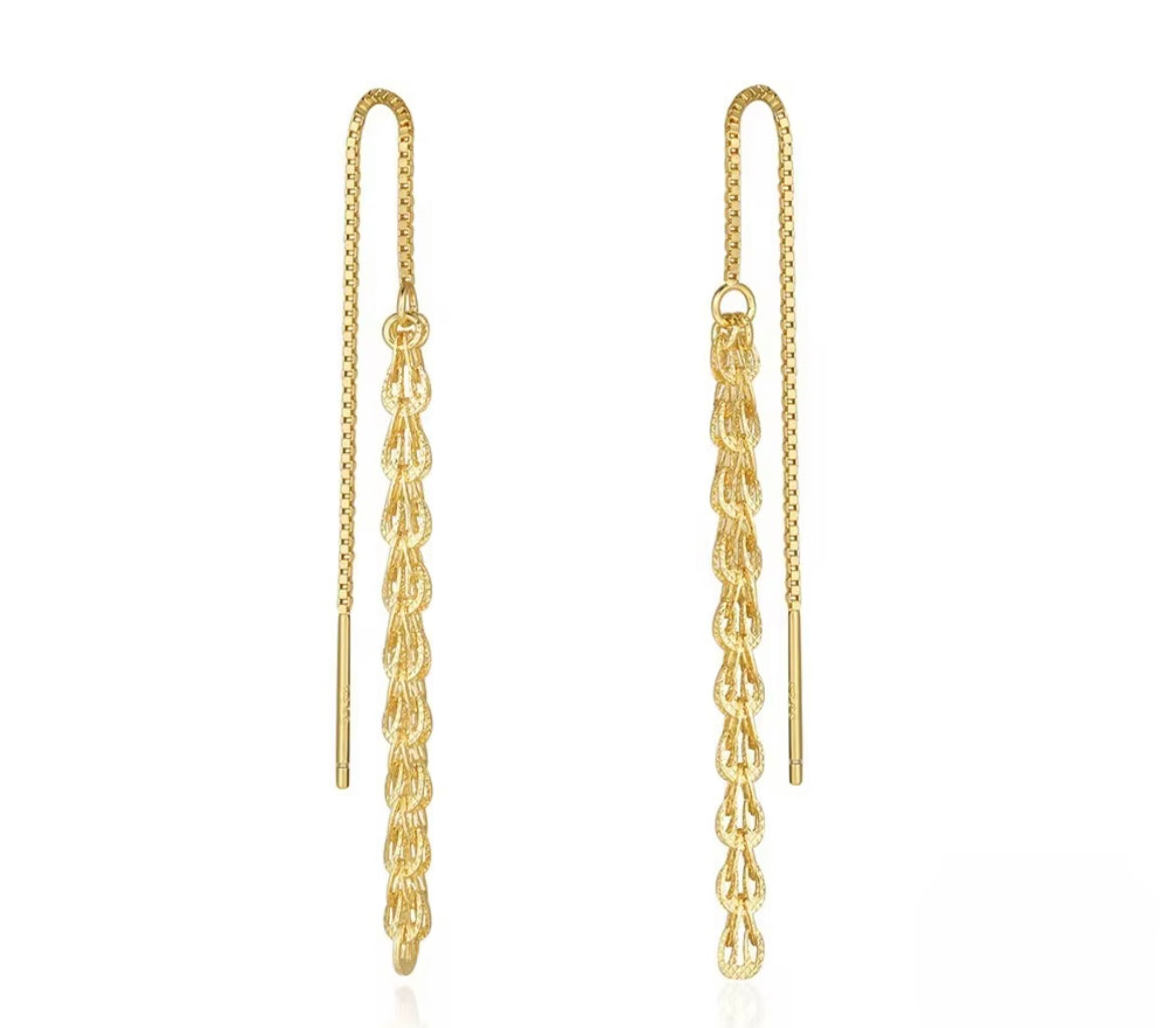 Golden Cascade Tassels