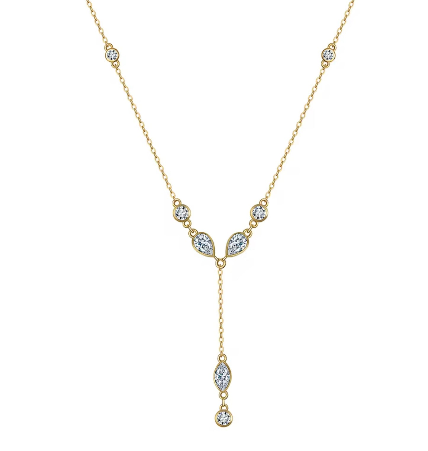 Crystal Drizzle necklace