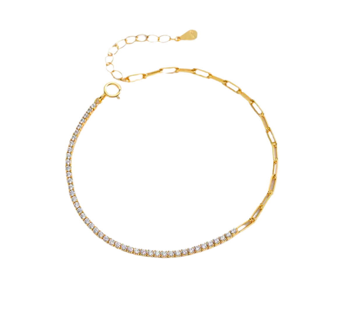 Mini Half tennis bracelet