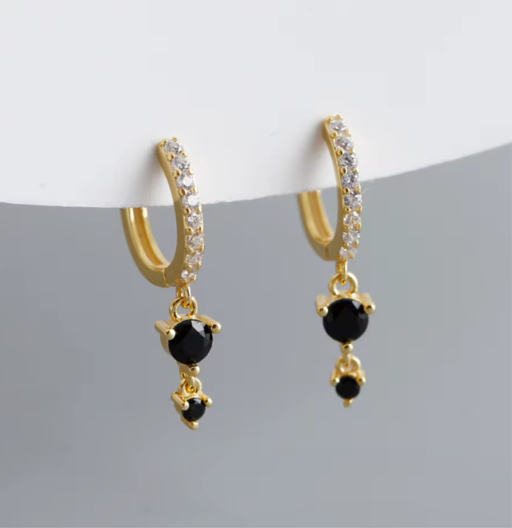 Gemdrop Hoops