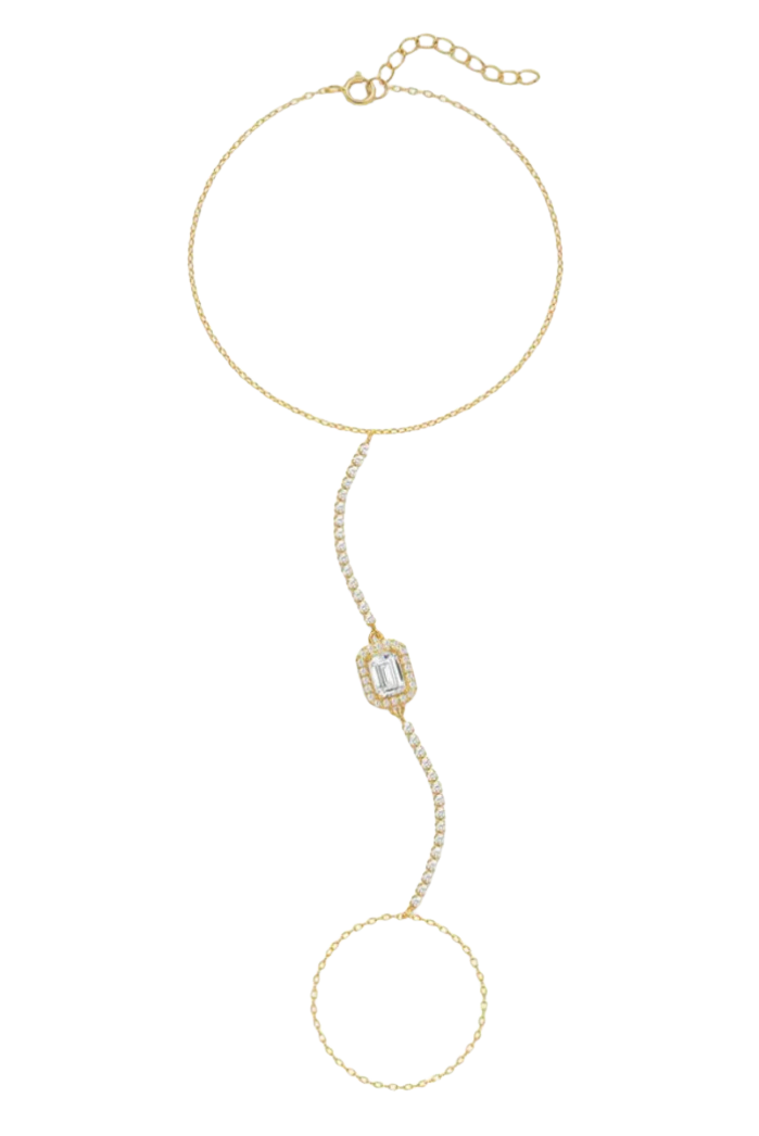 Baguette Tennis Handchain