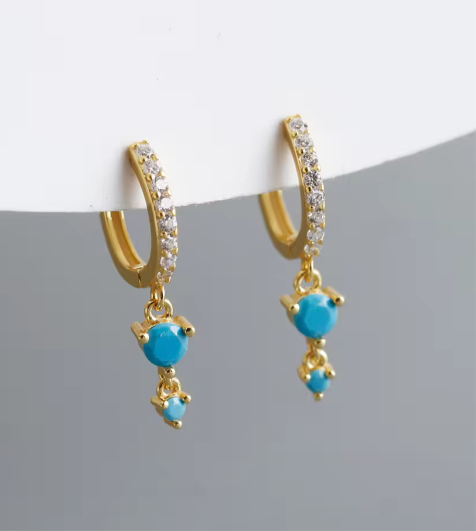 Gemdrop Hoops