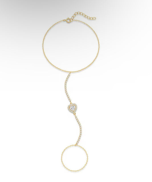 Heart tennis Handchain