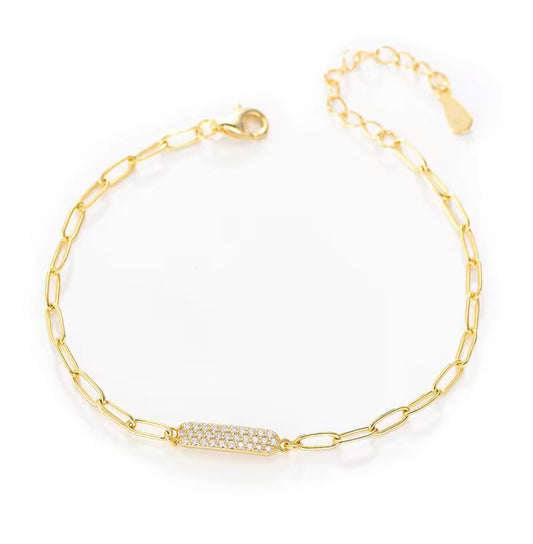Pave bar Bracelet