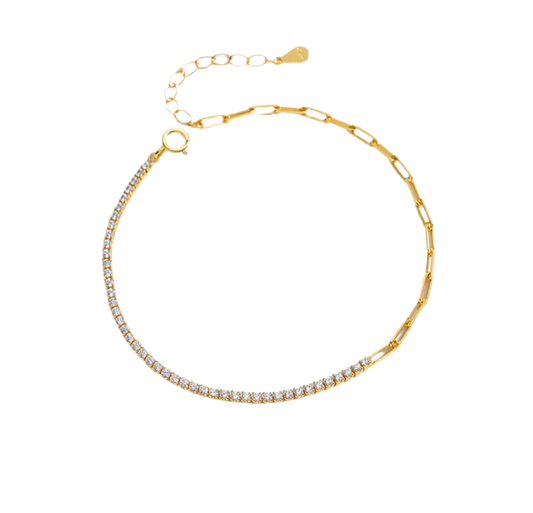 Mini Half tennis bracelet