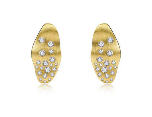 Golden pebbles Studs