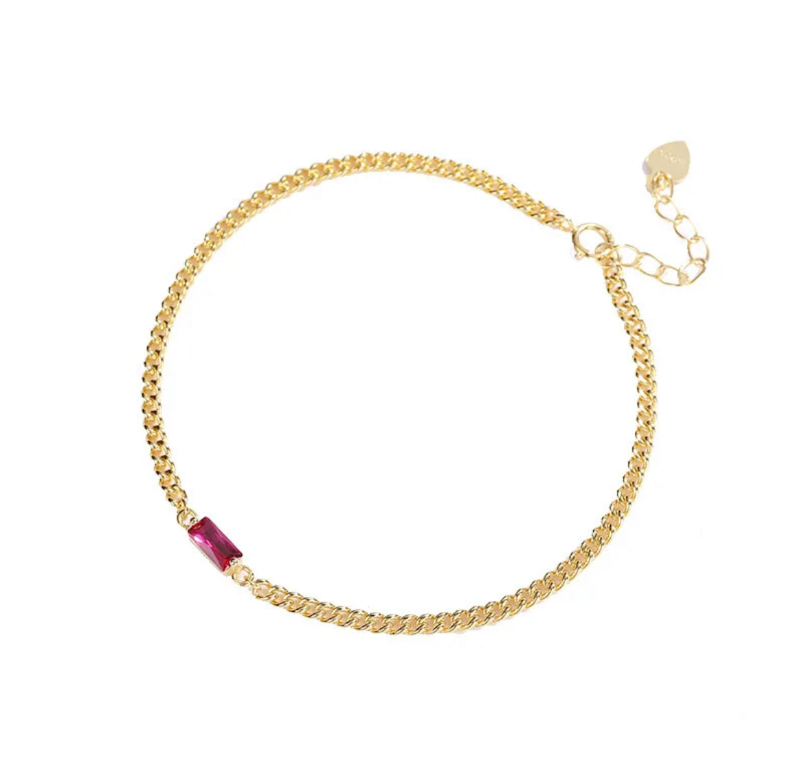 Ruby Radiance Bracelet