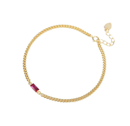 Ruby Radiance Bracelet